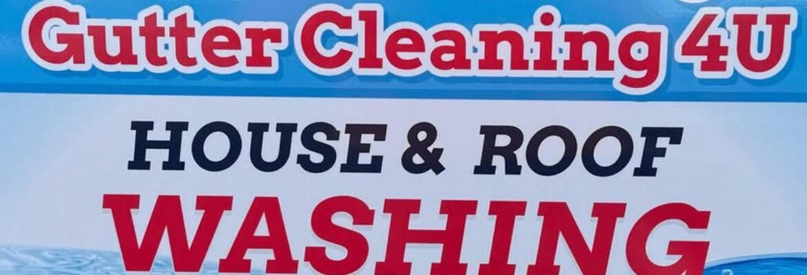Power Washing Gutter Cleaning 4U